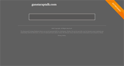Desktop Screenshot of ganstaraptalk.com